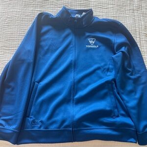 Topgolf Blue Full-Zip Jacket